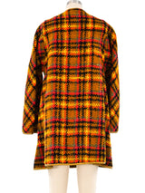 Bonnie Cashin Belted Tweed Wool Coat Outerwear arcadeshops.com