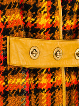 Bonnie Cashin Belted Tweed Wool Coat Outerwear arcadeshops.com