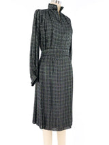 Metallic Silver Tinsel Dress Dress arcadeshops.com