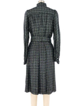 Metallic Silver Tinsel Dress Dress arcadeshops.com