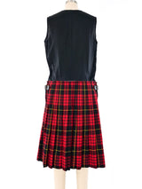 Comme des Garcons Plaid Kilt Dress Dress arcadeshops.com