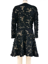 Geoffrey Beene Floral Lace Panel Dress Dress arcadeshops.com