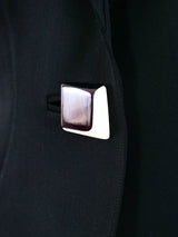 Thierry Mugler Two-Tone Architectural Jacket Jacket arcadeshops.com
