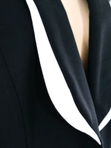 Thierry Mugler Two-Tone Architectural Jacket Jacket arcadeshops.com