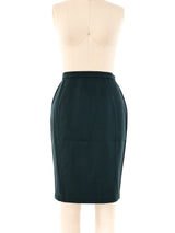 Thierry Mugler Green Structural Skirt Suit Suit arcadeshops.com