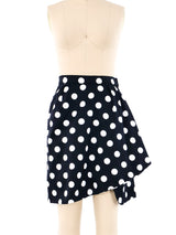 1990 Yves Saint Laurent Polka Dot Skirt Suit Suit arcadeshops.com
