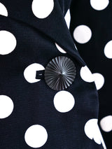 1990 Yves Saint Laurent Polka Dot Skirt Suit Suit arcadeshops.com