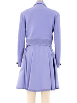 1992 Gianni Versace Lavender Skirt Suit Suit arcadeshops.com