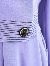 1992 Gianni Versace Lavender Skirt Suit Suit arcadeshops.com