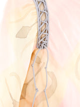 Mary McFadden Printed Silk Dress Dress arcadeshops.com