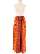 Oscar de la Renta Printed Silk Ensemble Suit arcadeshops.com