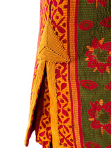 Oscar de la Renta Printed Silk Ensemble Suit arcadeshops.com