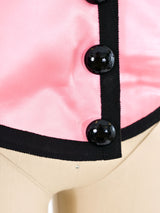 1988 Yves Saint Laurent Velvet Bustier Top Top arcadeshops.com