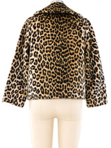 1960's Faux Leopard Fur Jacket Jacket arcadeshops.com