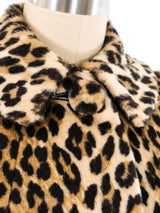 1960's Faux Leopard Fur Jacket Jacket arcadeshops.com