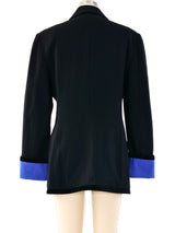 Escada Sapphire Colorblock Jacket Jacket arcadeshops.com
