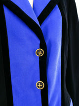 Escada Sapphire Colorblock Jacket Jacket arcadeshops.com