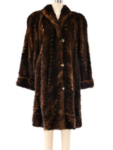 Givenchy Fur Swing Coat Outerwear arcadeshops.com