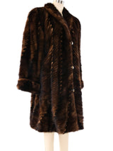 Givenchy Fur Swing Coat Outerwear arcadeshops.com