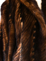 Givenchy Fur Swing Coat Outerwear arcadeshops.com