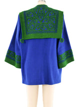 Colorblock Felted Wool Jacket Jacket arcadeshops.com