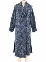 1960’s Blue Tweed Coat Outerwear arcadeshops.com