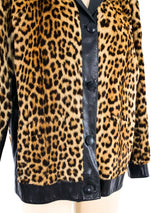 Gianfranco Ferre Spotted Fur Jacket Outerwear arcadeshops.com