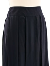 Chanel Pleated Silk Skirt Bottom arcadeshops.com