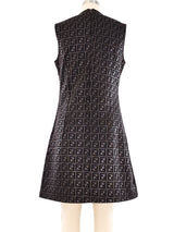 Fendi Monogram Jacquard Mini Dress Dress arcadeshops.com