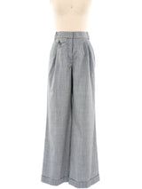 2005 Alexander McQueen Pinstripe Pant Suit Suit arcadeshops.com