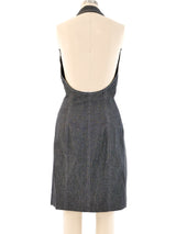 Patrick Kelly Denim Halter Dress Dress arcadeshops.com