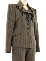 Christian Lacroix Tweed Pant Suit Suit arcadeshops.com
