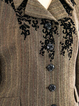 Christian Lacroix Tweed Pant Suit Suit arcadeshops.com