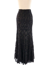 Valentino Lace Maxi Skirt Bottom arcadeshops.com