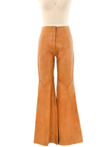 1960's Lambskin Bell Bottom Flares Bottom arcadeshops.com