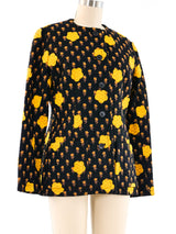 Givenchy Floral Print Quilted Jacket Jacket arcadeshops.com