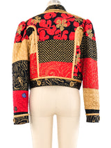 Jeanne Marc Quilted Metallic Jacket Jacket arcadeshops.com