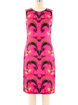 Alexander McQueen Floral Brocade Dress Dress arcadeshops.com