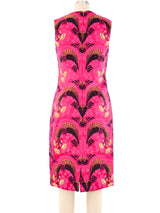 Alexander McQueen Floral Brocade Dress Dress arcadeshops.com