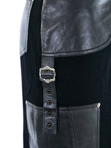 Christian Dior Utility Leather Midi Skirt Bottom arcadeshops.com