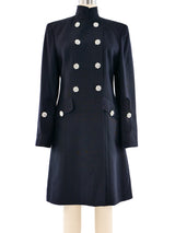 Crystal Accented Dress Coat Outerwear arcadeshops.com