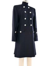 Crystal Accented Dress Coat Outerwear arcadeshops.com