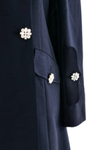 Crystal Accented Dress Coat Outerwear arcadeshops.com
