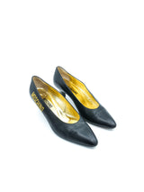 Moschino Embroidered Leather Pumps, 37.5 Accessory arcadeshops.com