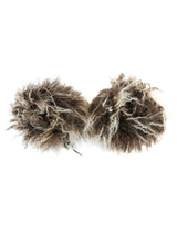 Givenchy Mongolian Fur Collar and Arm Cuff Set Accessory arcadeshops.com