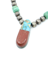 Old Pawn Santo Domingo Pendant Necklace Jewelry arcadeshops.com