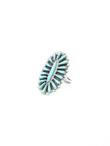 Petit Point Turquoise Ring Jewelry arcadeshops.com