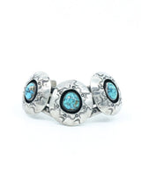 Three Stone Turquoise Cuff Bracelet Jewelry arcadeshops.com