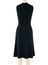 1996 Chanel Wool Little Black Dress Dress arcadeshops.com