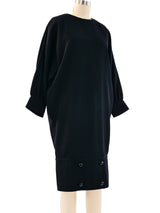 Pierre Cardin Black Batwing Dress Dress arcadeshops.com